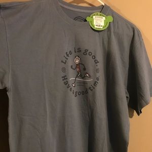 Life Is Good Marathon Jake t-shirt. NWT